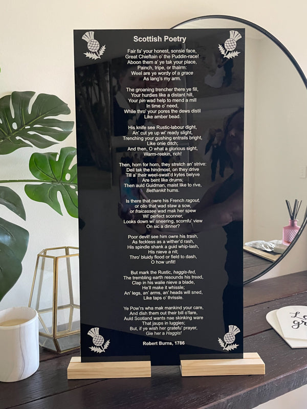 Custom Made Acrylic Signs