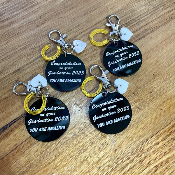 Acrylic Keyrings Custom Designed