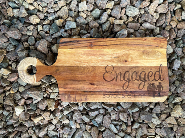 Custom Engraving on Cutting Boards