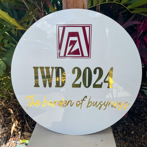 Custom Made Acrylic Signs