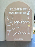 Acrylic Arch Sign