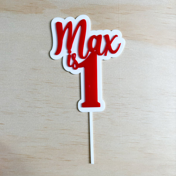 Double Layered Cake Topper