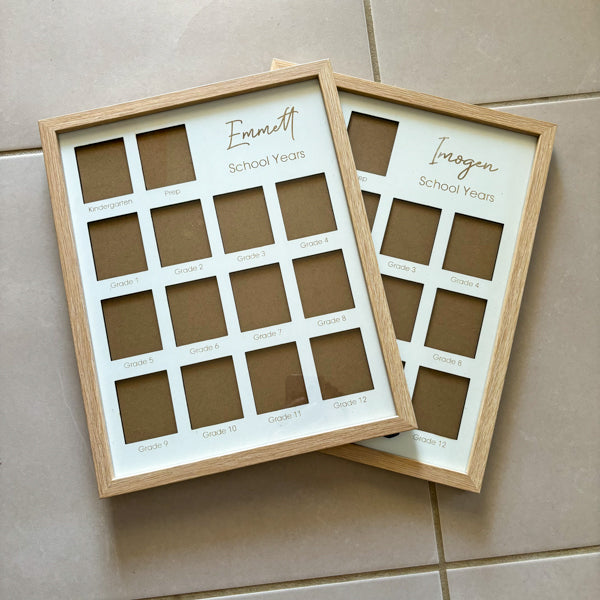 Queensland School Laser engraved Photo Frames