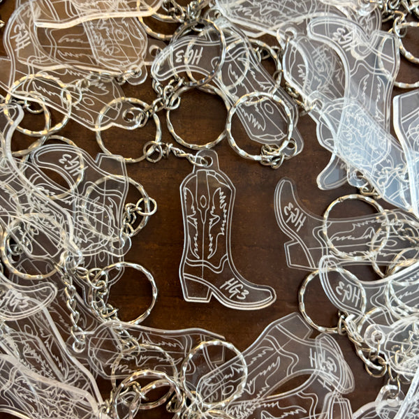 Acrylic Keyrings Custom Designed