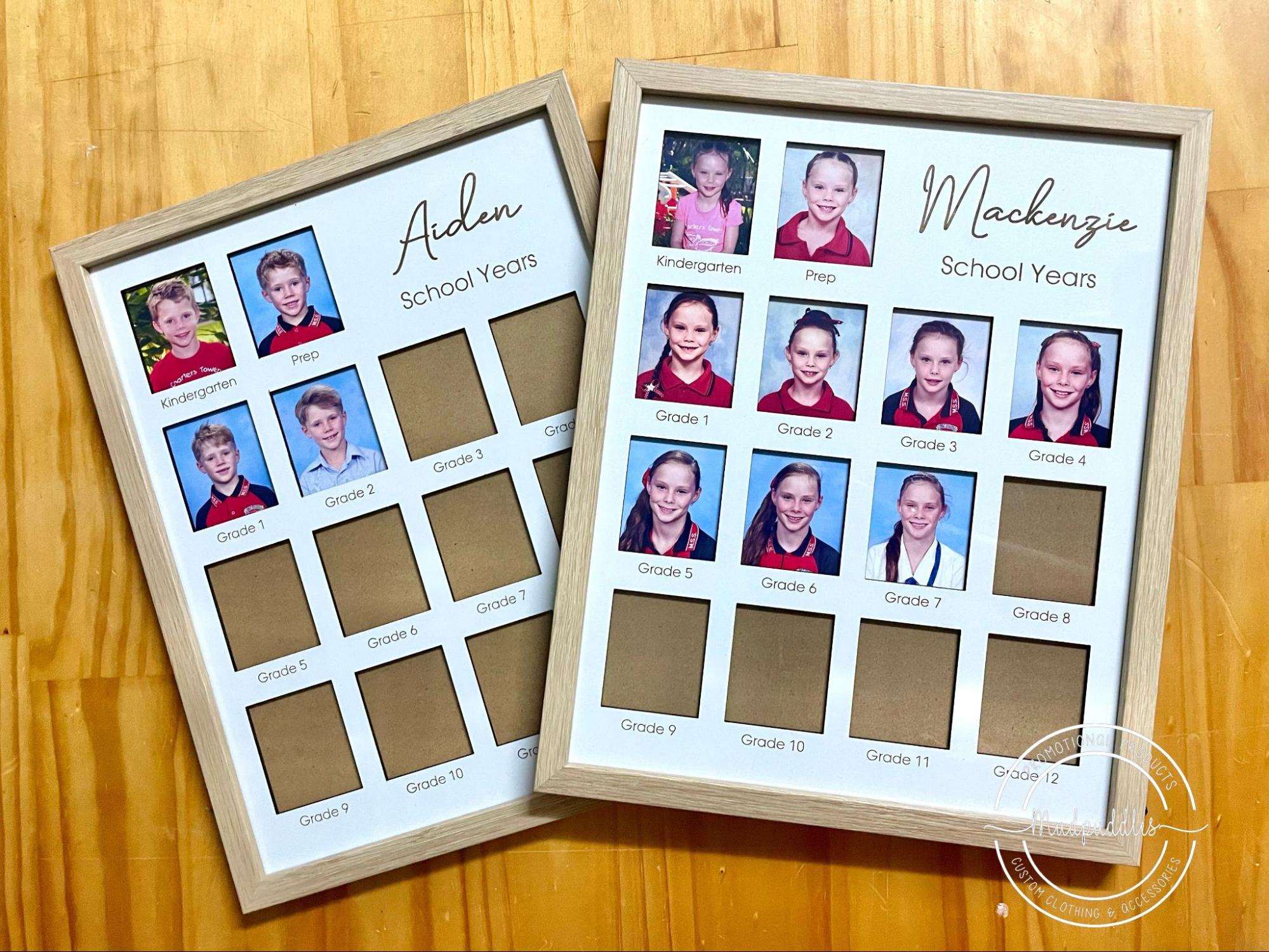 Queensland School Laser engraved Photo Frames