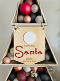 Sleeps Till Santa Comes Hanging Sign