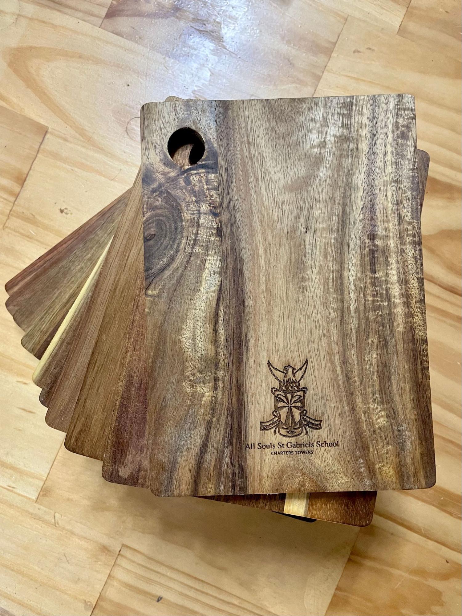 Custom Engraving on Cutting Boards