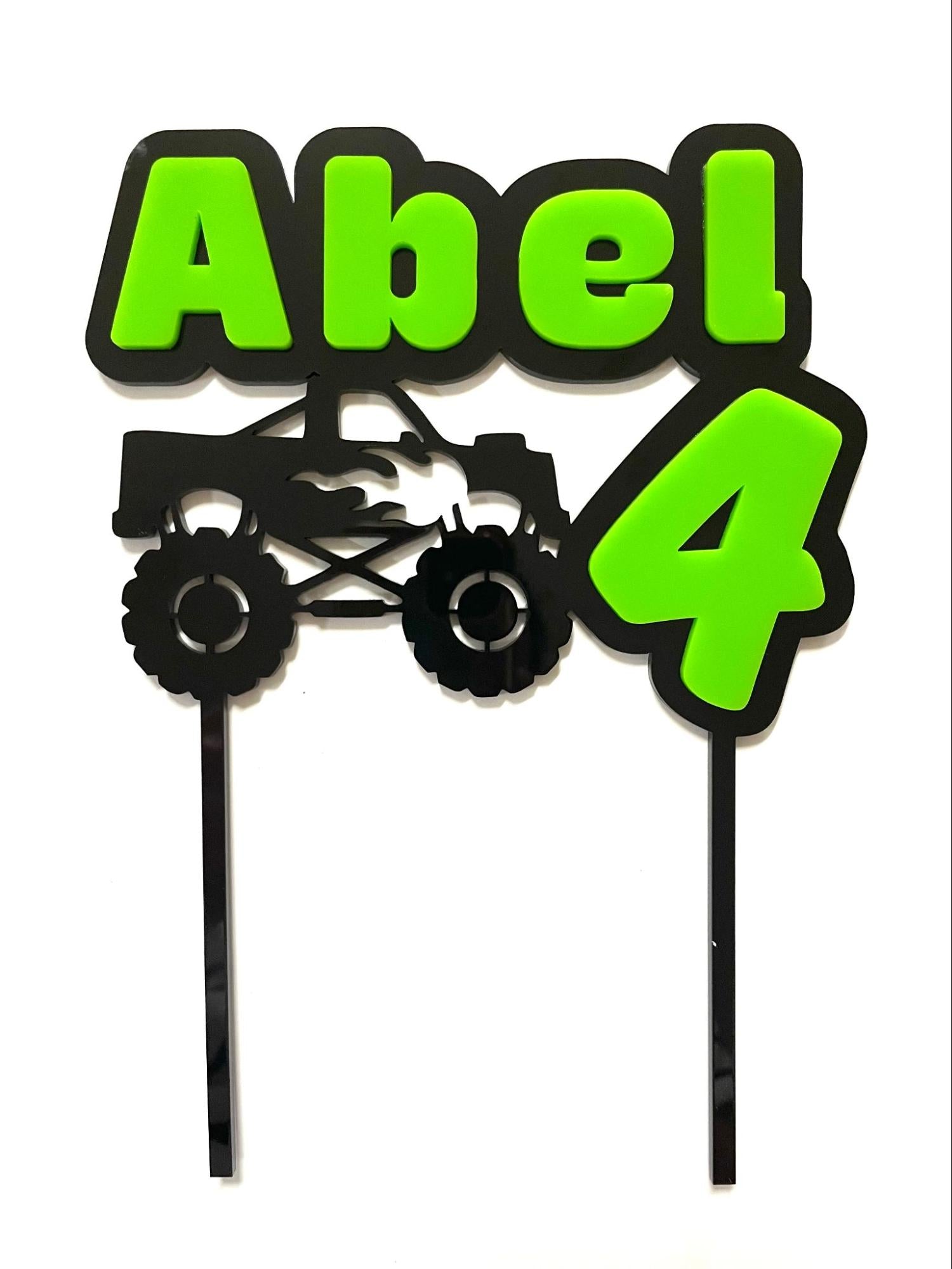 Double Layered Cake Topper